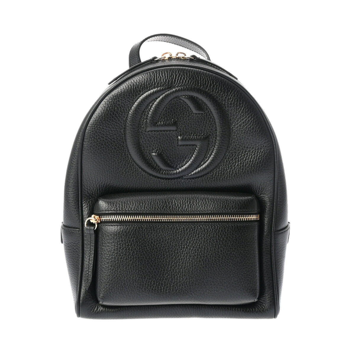 グッチ GUCCI ソーホー バックパック ブラック 536192 498879 レザー ユニセックス リュック・デイパック グッチ リュック・デイパック バック ブランド 【ローン48回払い無金利】【中古】