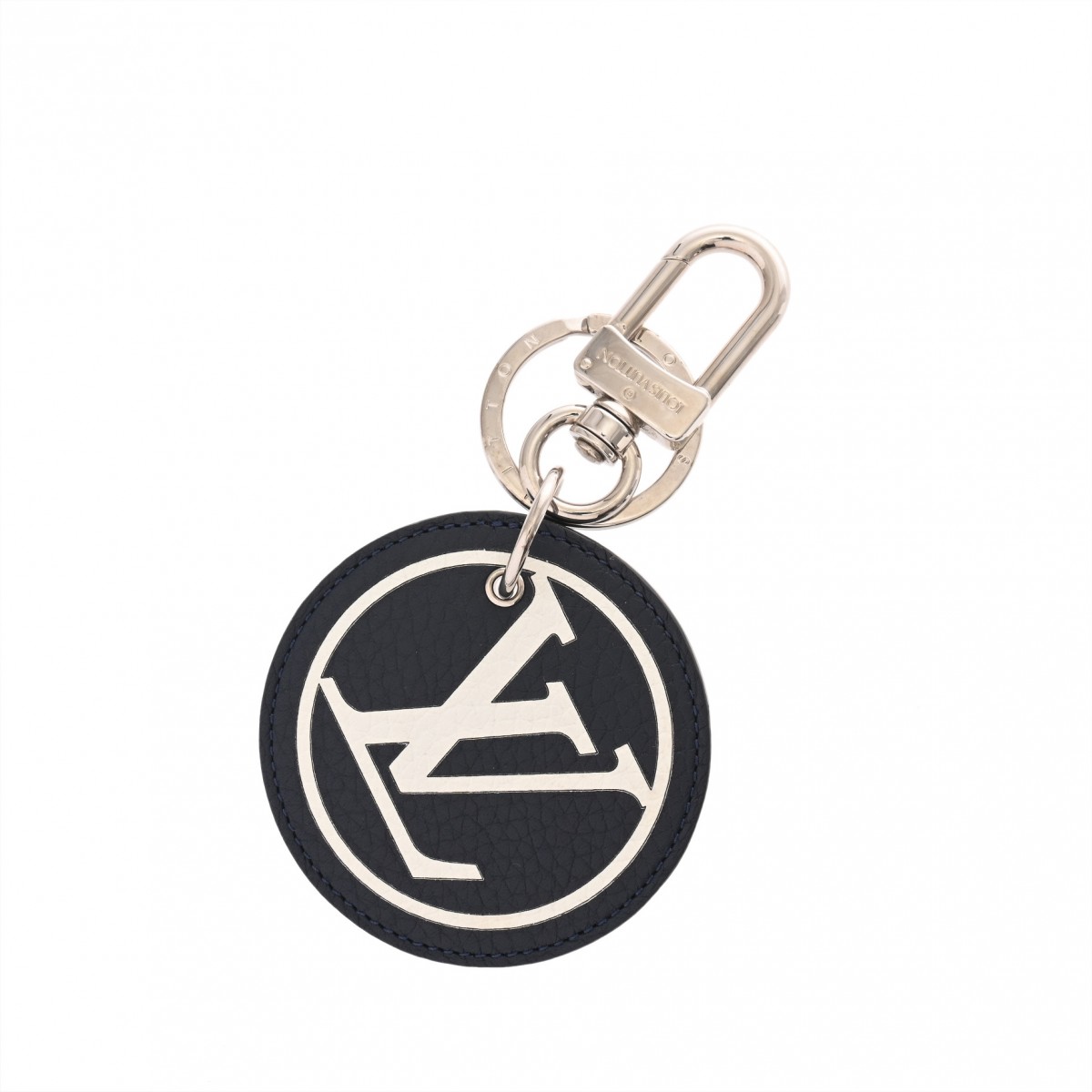 【～4/17 最大5万円クーポン】ルイ ヴィトン LOUIS VUITTON ポルトクレ ネイビー/ホワイト MP2082 メタル/トリヨンレザー ユニセックス キーホルダー ルイ ヴィトン 【ローン48回払い無金利】【中古】