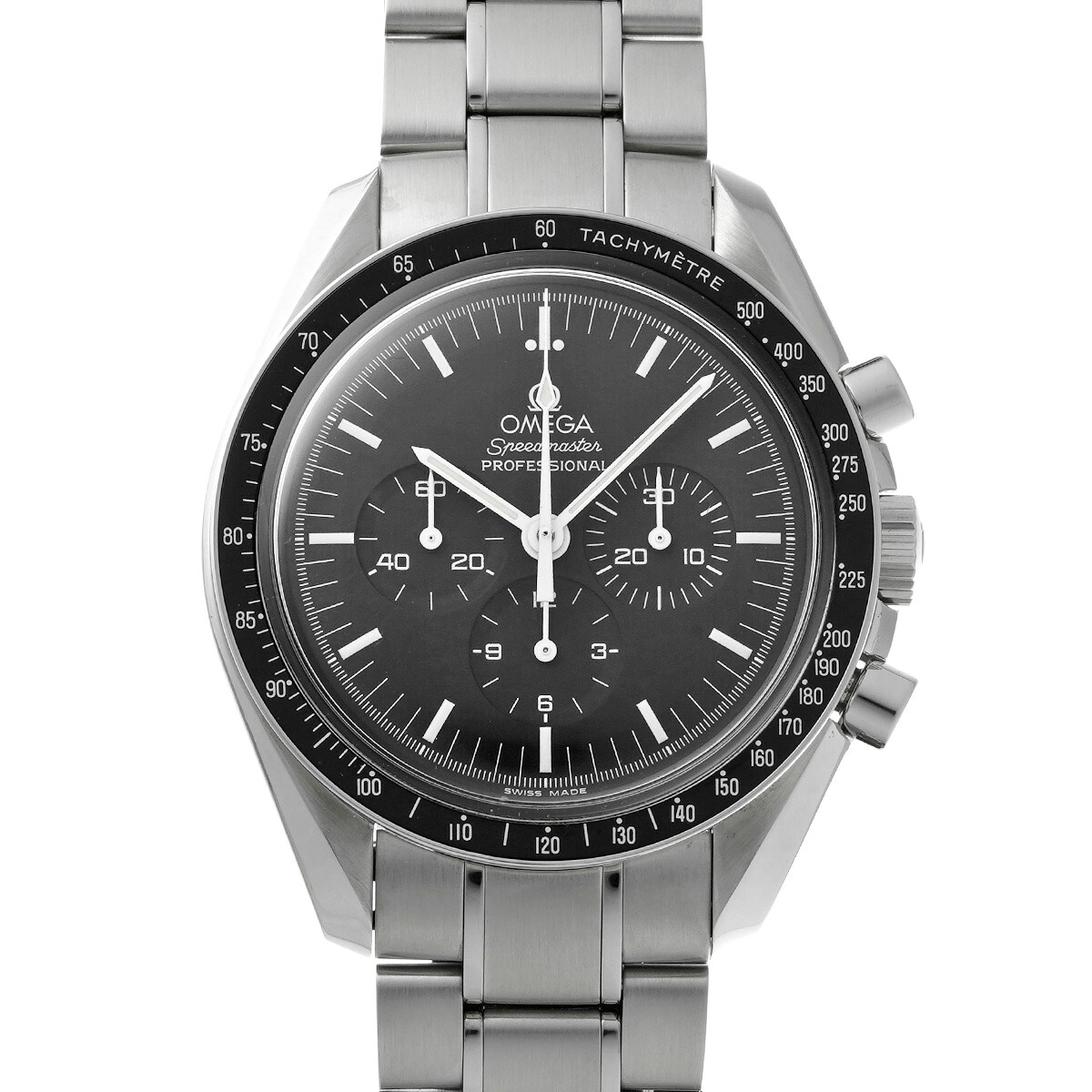 【～4/10 最大5万円クーポン】オメガ OMEGA スピードマスター ムーンウォッチ プロフェッショナル 3570.50 ブラック メンズ 腕時計 オメガ 時計 高級腕時計 ブランド 【ローン48回払い無金利】【中古】