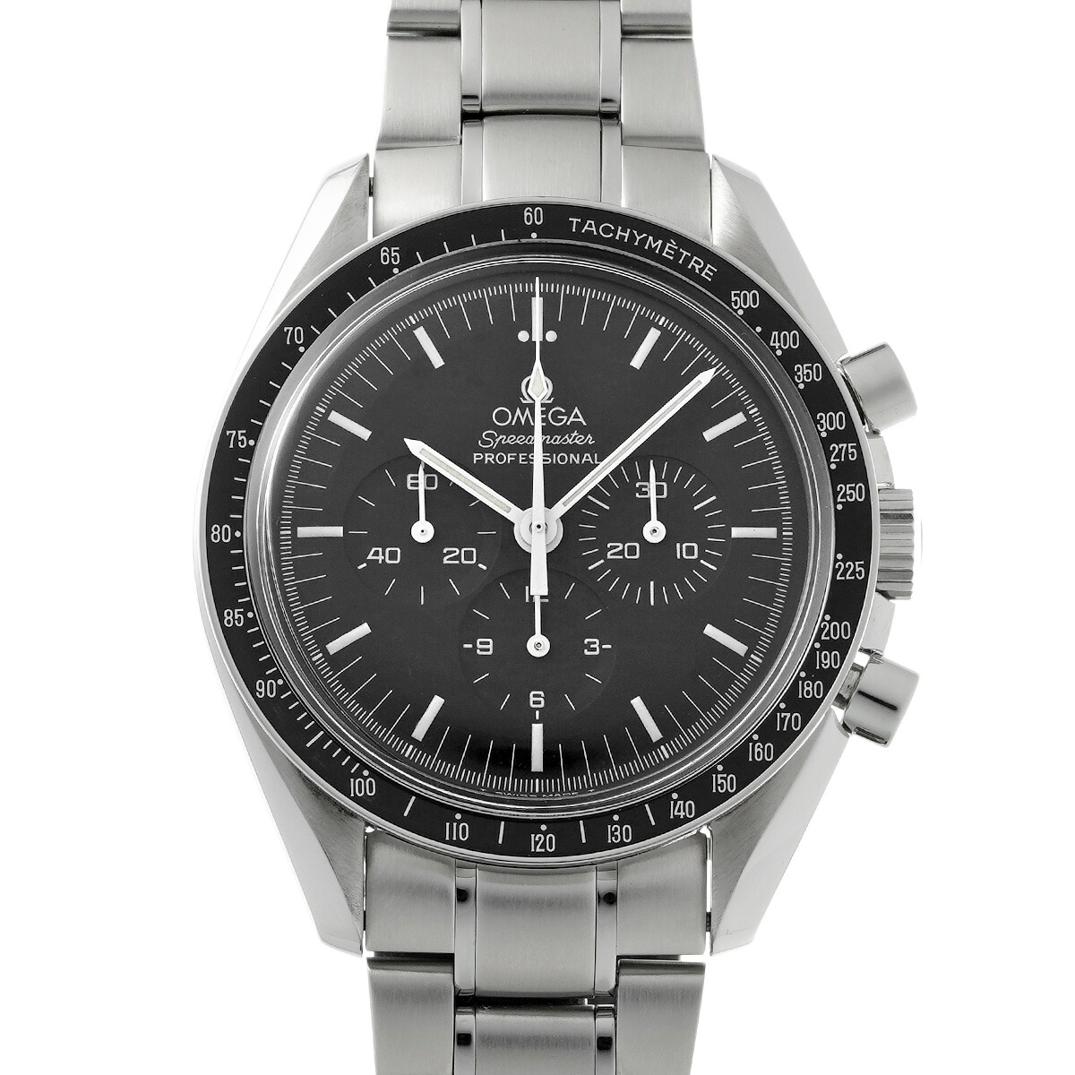 【～4/10 最大5万円クーポン】オメガ OMEGA スピードマスター ムーンウォッチ プロフェッショナル 3570.50 ブラック メンズ 腕時計 オメガ 時計 高級腕時計 ブランド 【ローン48回払い無金利】【中古】