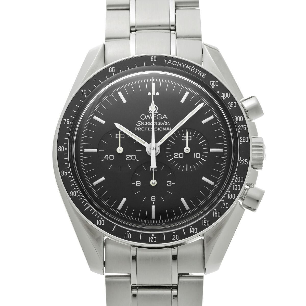 【～4/10 最大5万円クーポン】オメガ OMEGA スピードマスター ムーンウォッチ プロフェッショナル 銀河鉄道999 3571.50 ブラック メンズ 腕時計 オメガ 時計 高級腕時計 ブランド 【ローン48回払い無金利】【中古】