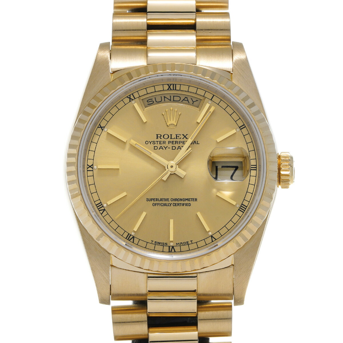 楽天市場】ロレックス デイデイト 18248 ギャランティ付 L番台7桁 1989