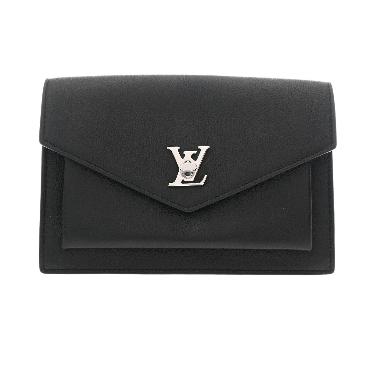 【～4/10 最大5万円クーポン】ルイ ヴィトン LOUIS VUITTON ポシェットロックミーチェーン ノワール M63471 カーフレザー レディース ショルダーバッグ ヴィトンバッグ バック ブランド 【ローン48回払い無金利】【中古】