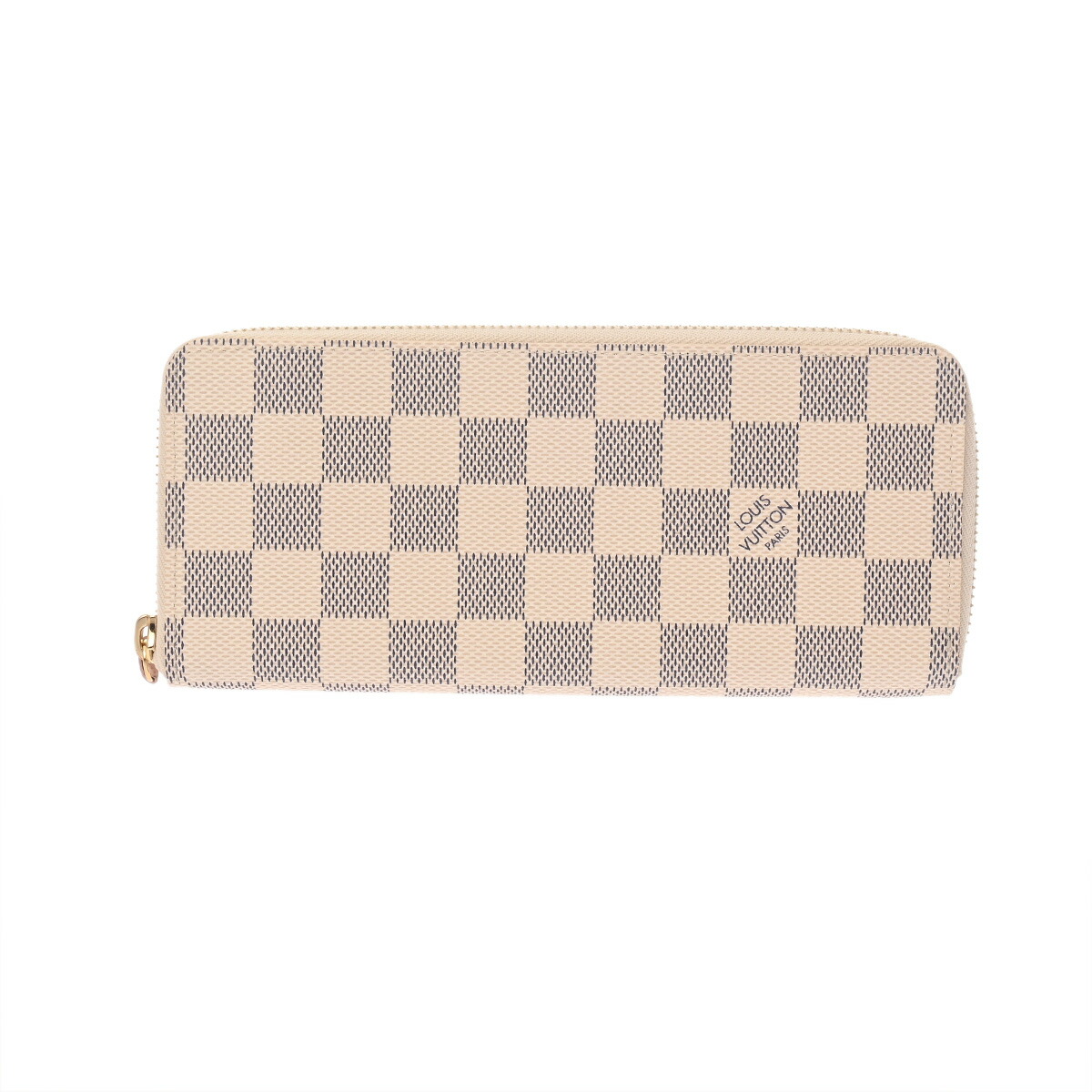 ルイ ヴィトン LOUIS VUITTON ダミエ・アズール ポルトフォイユ・クレマンス / ラウンドファスナー長財布 アズール/ローズバレリーヌ N61264 ダミエアズールキャンバス レディース 長財布 ルイ ヴィトン 財布 ブランド 【ローン48回払い無金利】【中古】