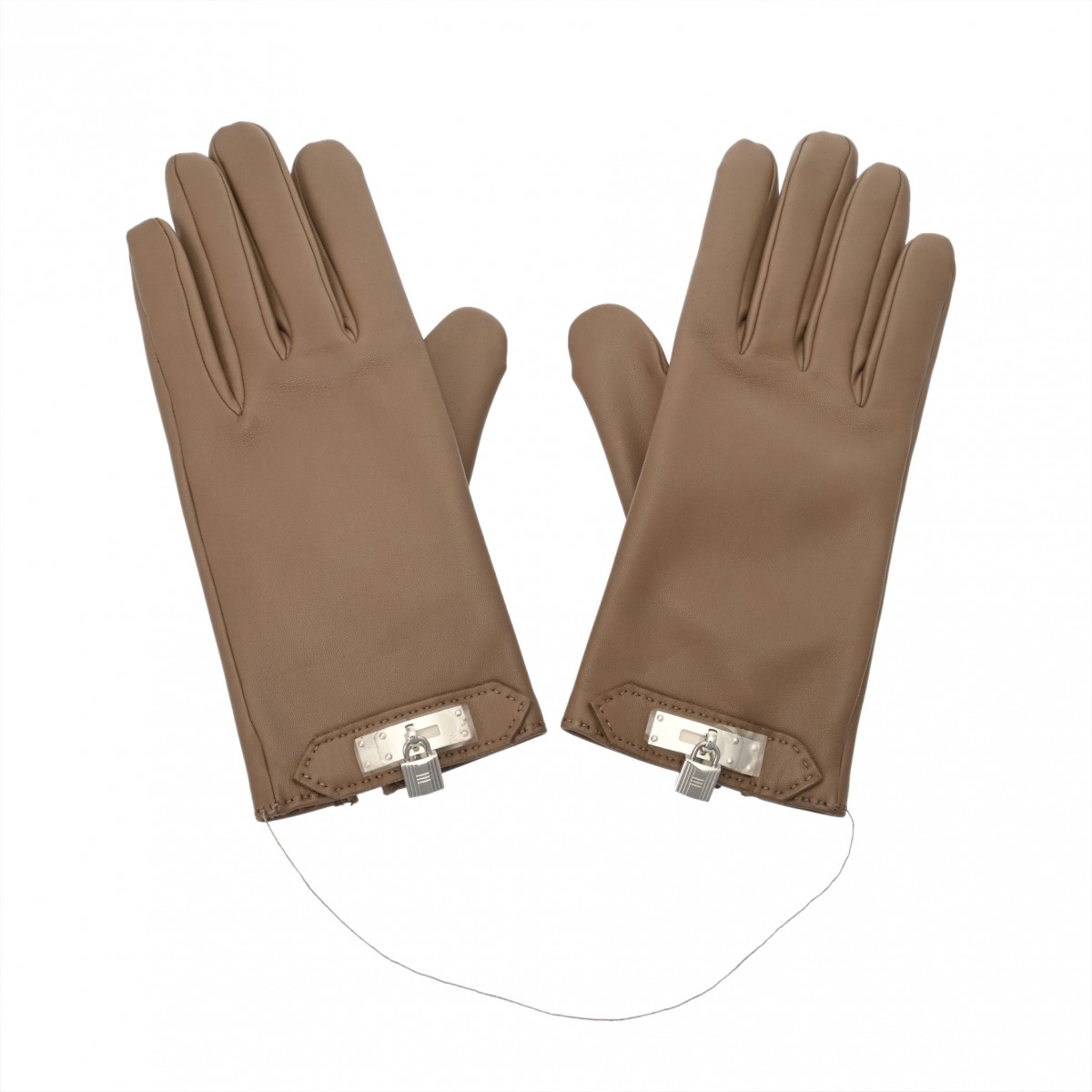【～4/10 最大5万円クーポン】エルメス HERMES 手袋 ソヤ エトゥープ アニョーグラッセ レディース 手袋 エルメス 【ローン48回払い無金利】【未使用】