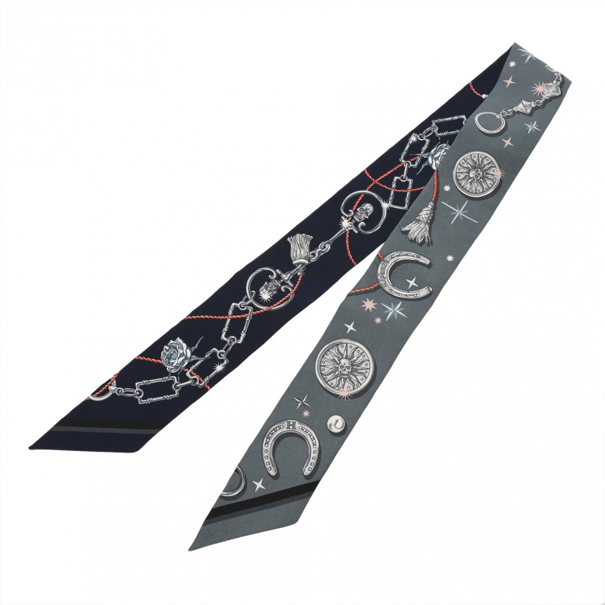 楽天市場】エルメス HERMES ツイリー MILLE ET UN LAPINS イエロー