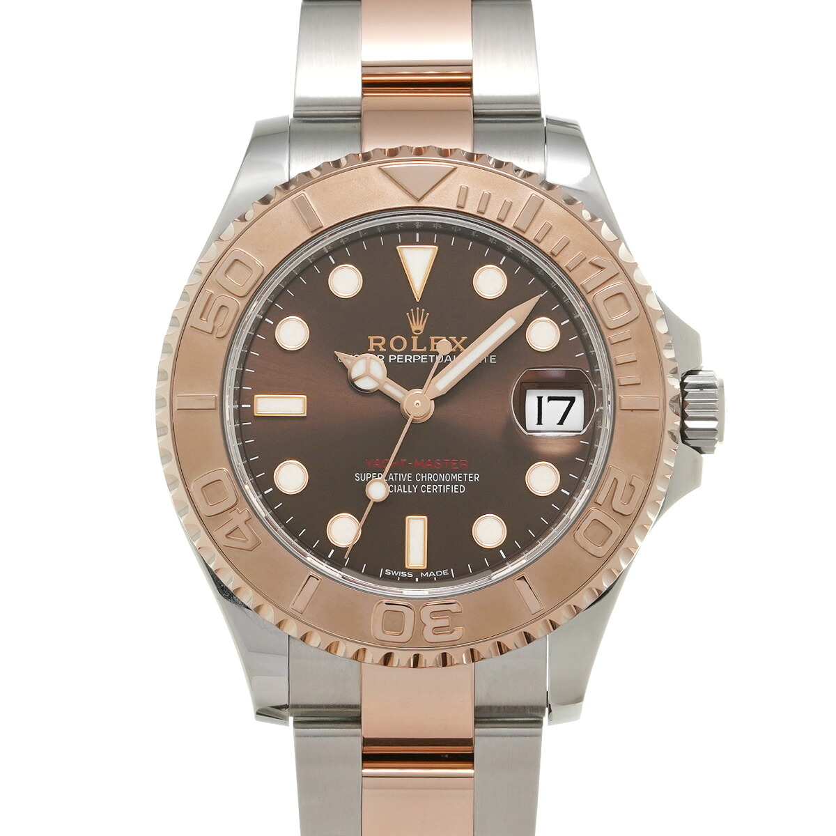 ロレックス ROLEX ヨットマスター 268621 ランダムシリアル チョコレートブラウン ユニセックス 腕時計 ロレックス 時計 高級腕時計 ブランド 【ローン48回払い無金利】【中古】