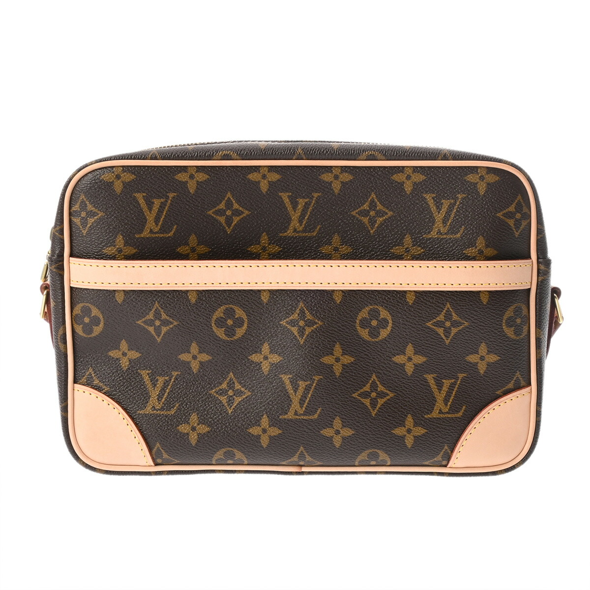 ルイ ヴィトン LOUIS VUITTON モノグラム トロカデロ 27 ブラウン M51274 モノグラムキャンバス レディース ショルダーバッグ ヴィトンバッグ バック ブランド 【ローン48回払い無金利】【中古】