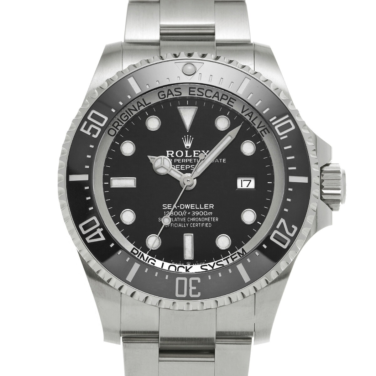 【～4/10 最大5万円クーポン】ロレックス ROLEX シードゥエラー ディープシー 126660 ランダムシリアル ブラック メンズ 腕時計 ロレックス 時計 高級腕時計 ブランド 【ローン48回払い無金利】【中古】