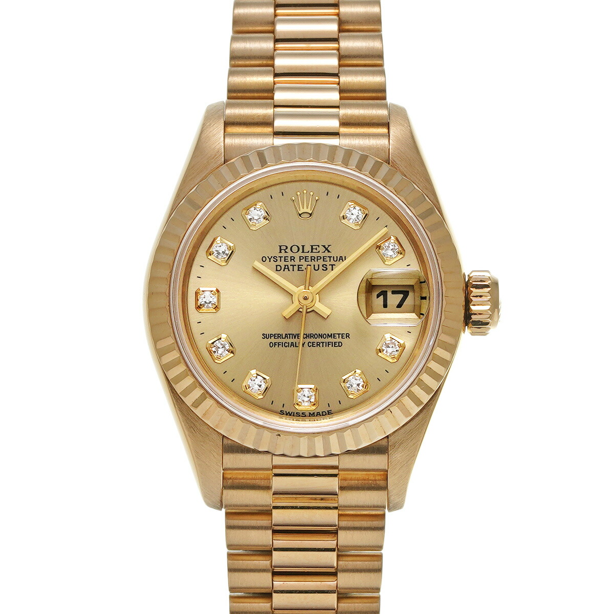 楽天市場】【ウォッチ】ROLEX ロレックス デイトジャスト ゴールド文字