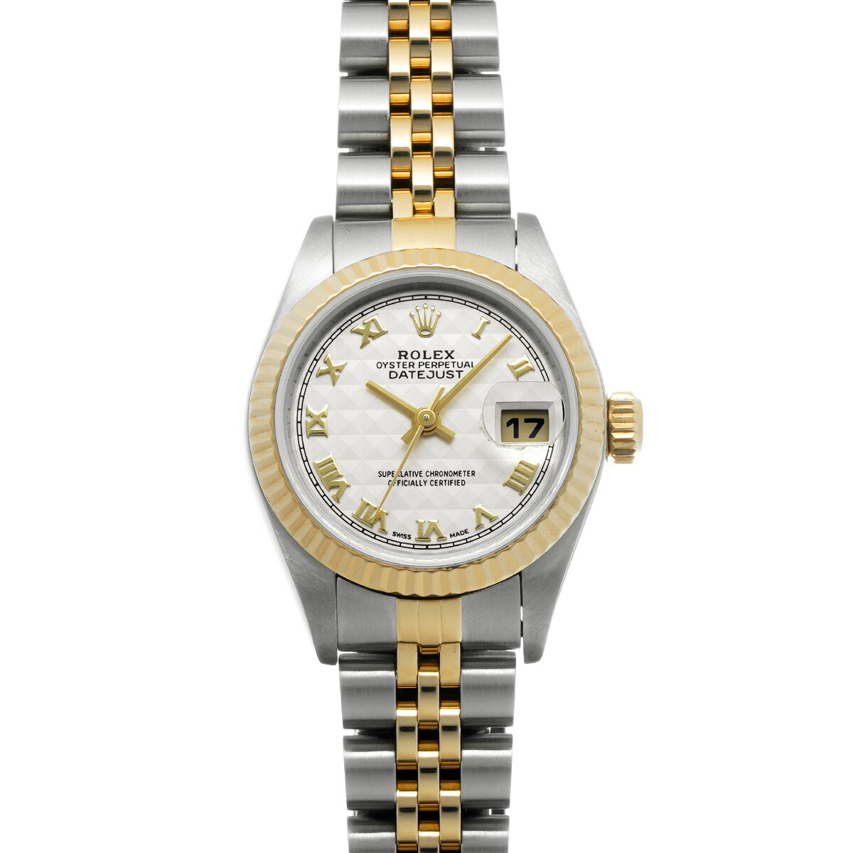 楽天市場】美品 ロレックス デイトジャスト 69173 9番 ホリ