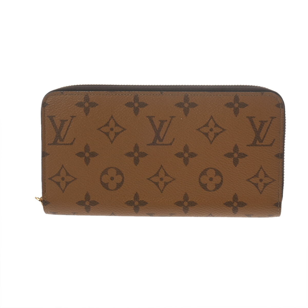 【～4/17 最大5万円クーポン】ルイ ヴィトン LOUIS VUITTON モノグラムリバース ジッピーウォレット ブラウン M82444 モノグラムキャンバス ユニセックス 長財布 ルイ ヴィトン 財布 ブランド 【ローン48回払い無金利】【中古】