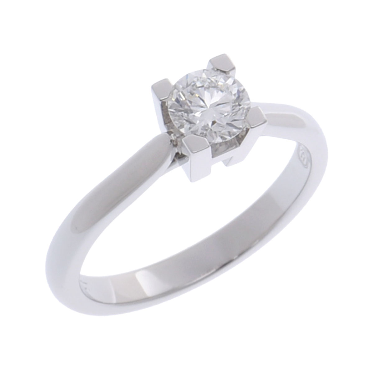 【～4/10 最大5万円クーポン】ハリー ウィンストン HARRY WINSTON HWリング 0.51ct RGDPRD005HWL-060 Pt950プラチナ ダイヤモンド レディース リング・指輪 ハリー ウィンストン 【ローン48回払い無金利】【中古】