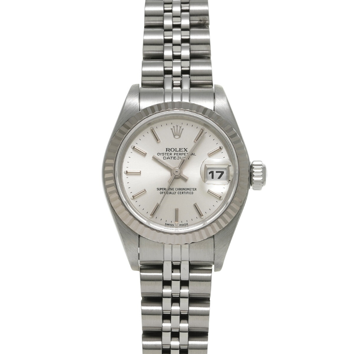 【~4/17 最大5万円クーポン】ロレックス ROLEX デイトジャスト 79174 K番(2002年頃製造) シルバー レディース 腕時計 ロレックス 時計 高級腕時計 ブランド 【ローン48回払い無金利】【中古】