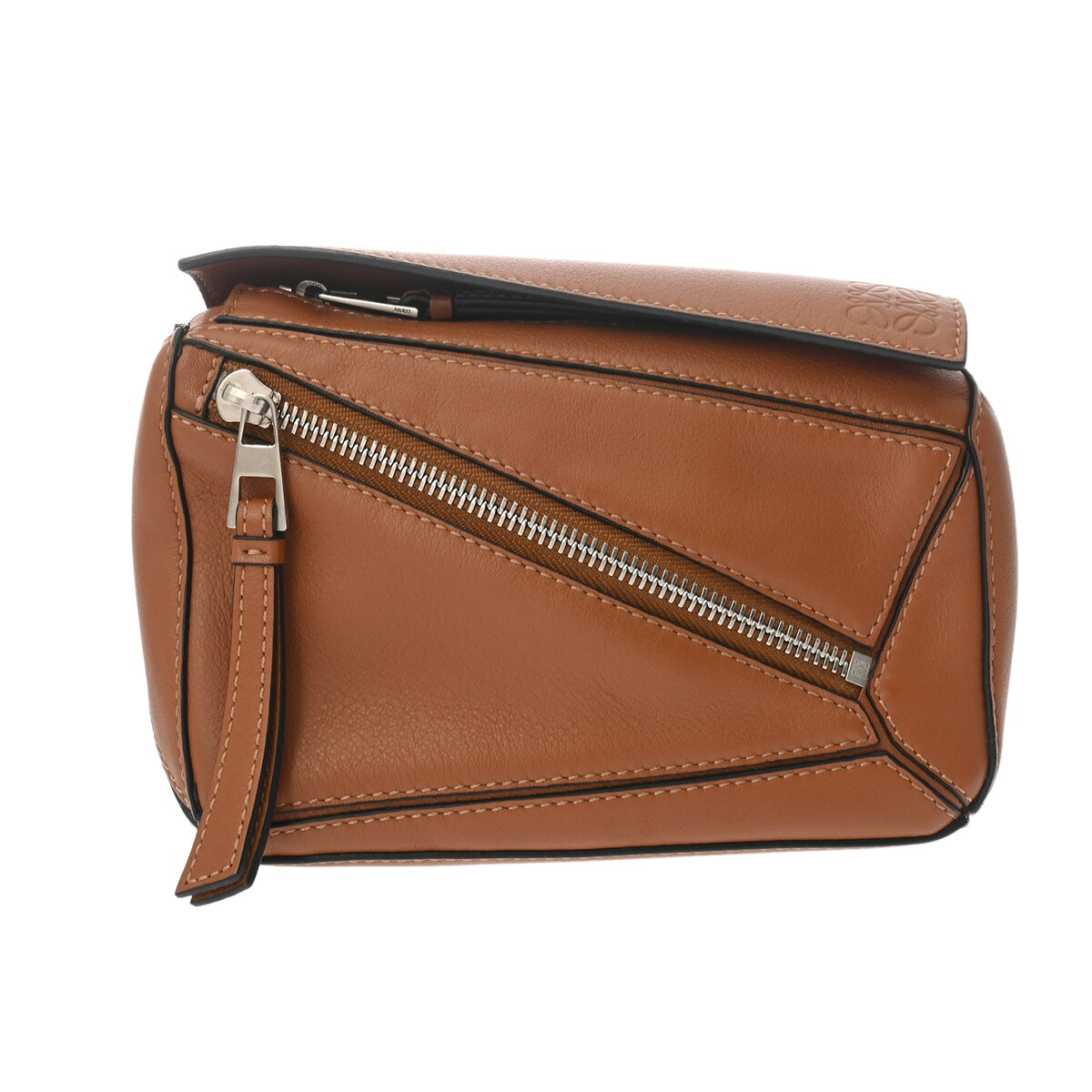 ロエベ LOEWE パズル バムバッグ タン B510U89X02 クラシックカーフ レディース ハンドバッグ ロエベ ハンドバッグ バック ブランド 【ローン48回払い無金利】【中古】