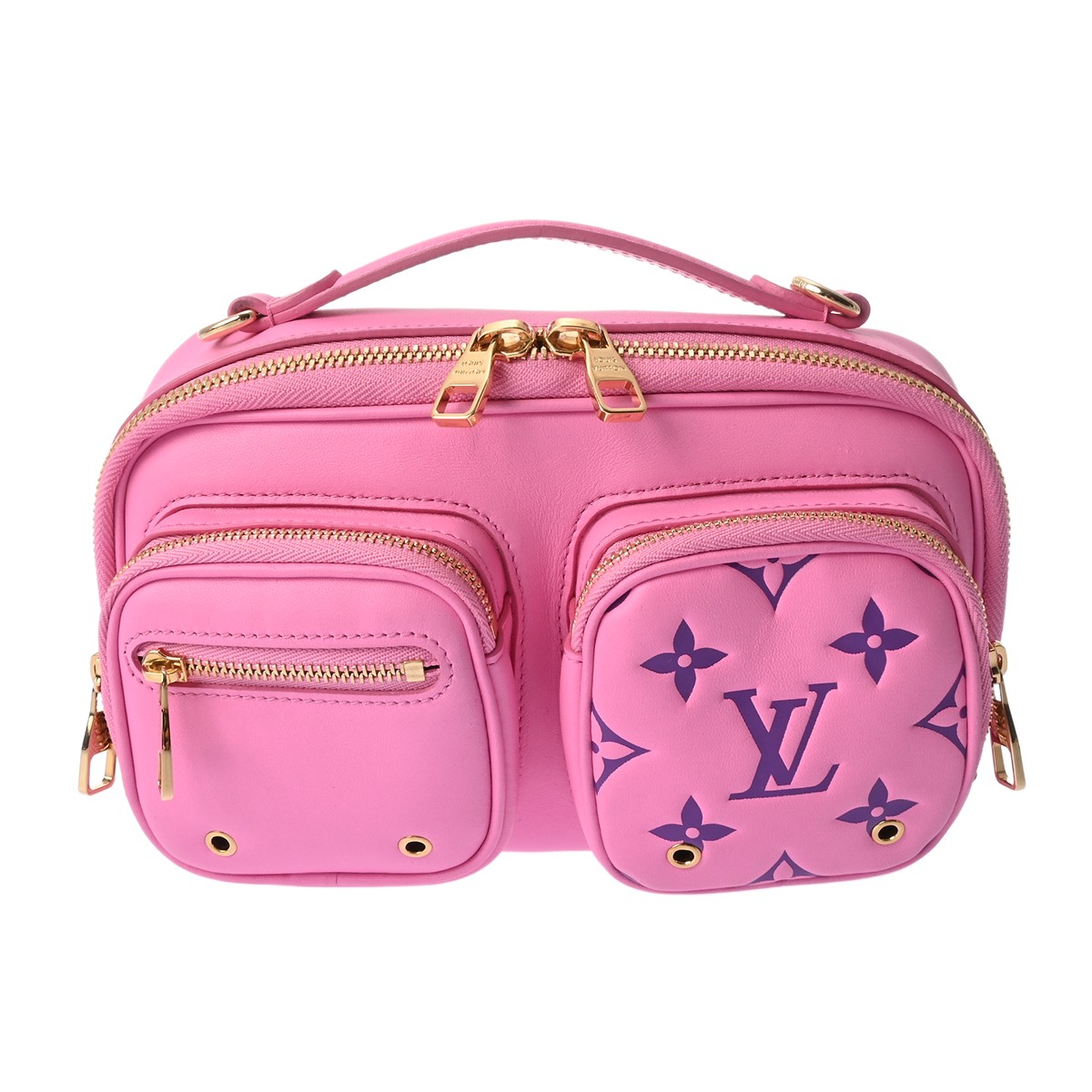 【～7/26 最大5万円クーポン】ルイ ヴィトン LOUIS VUITTON ユーティリティ クロスボディ ローズ M59244 カーフ メンズ メッセンジャーバッグ ヴィトンバッグ バック ブランド 【ローン48回払い無金利】【中古】｜ウォッチニアン ブランド品専門店