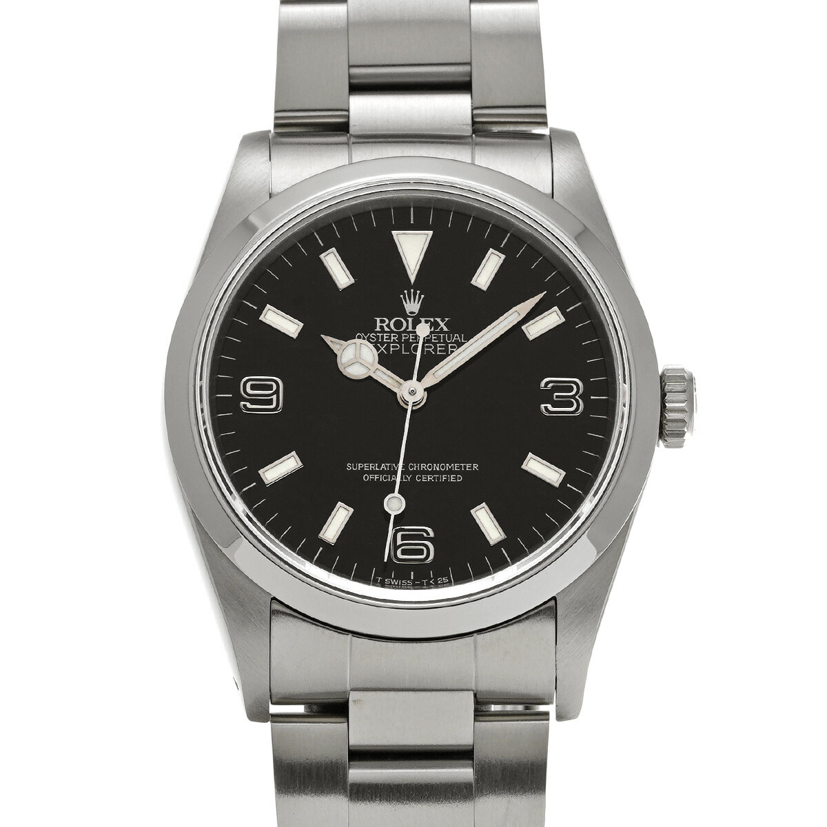 【～4/17 最大5万円クーポン】ロレックス ROLEX ブラックアウト エクスプローラー 14270 X番(1993年頃製造) ブラック メンズ 腕時計 ロレックス 時計 高級腕時計 ブランド 【ローン48回払い無金利】【中古】