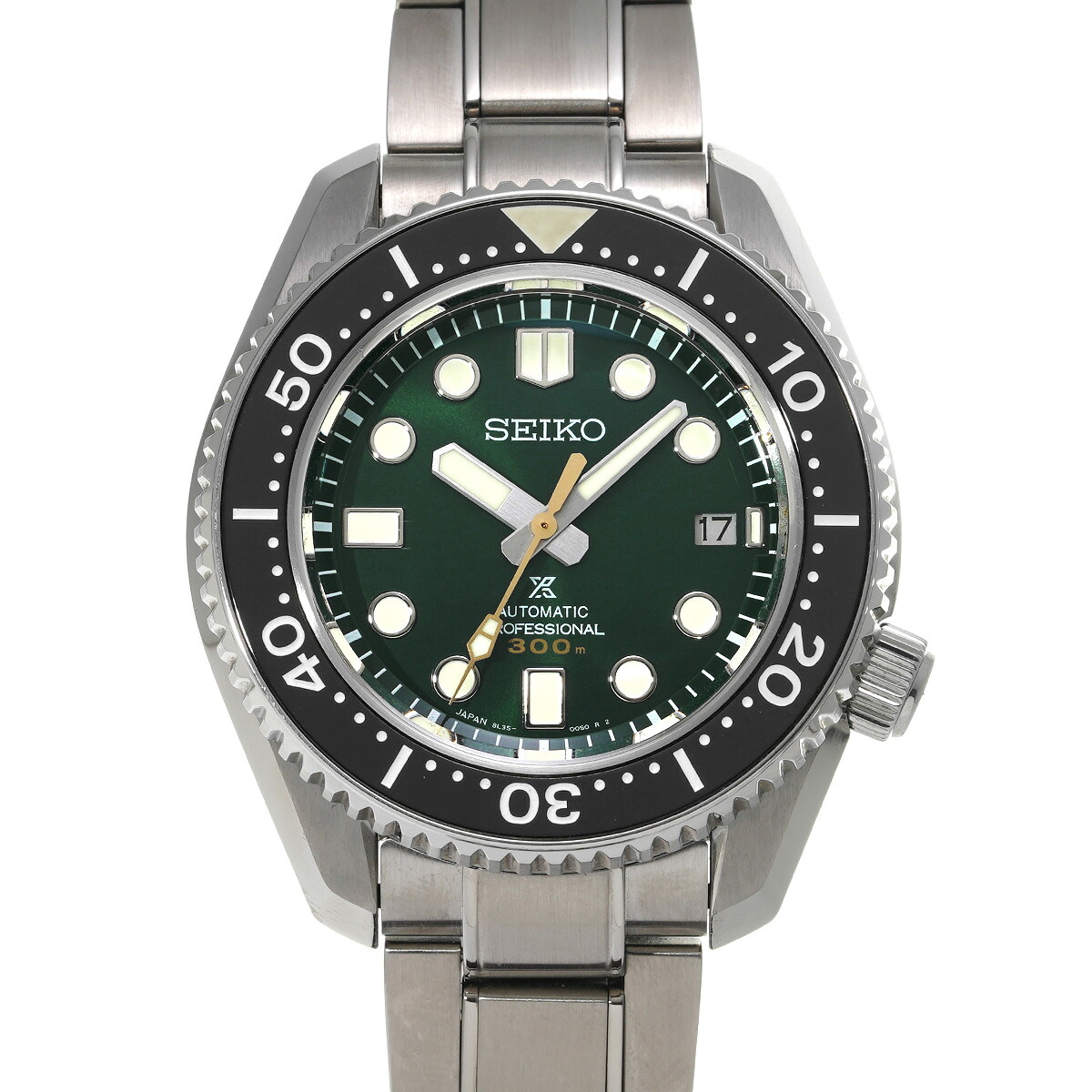 【～4/10 最大5万円クーポン】セイコー SEIKO プロスペックス マリーンマスター プロフェッショナル 140th SBDX043 グリーン メンズ 腕時計 セイコー 時計 高級腕時計 ブランド 【ローン48回払い無金利】【中古】