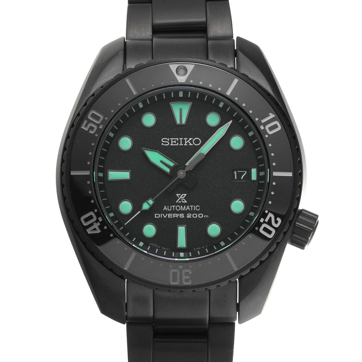 【～4/10 最大5万円クーポン】セイコー SEIKO プロスペックス SBDC193 ブラック メンズ 腕時計 セイコー 時計 高級腕時計 ブランド 【ローン48回払い無金利】【中古】