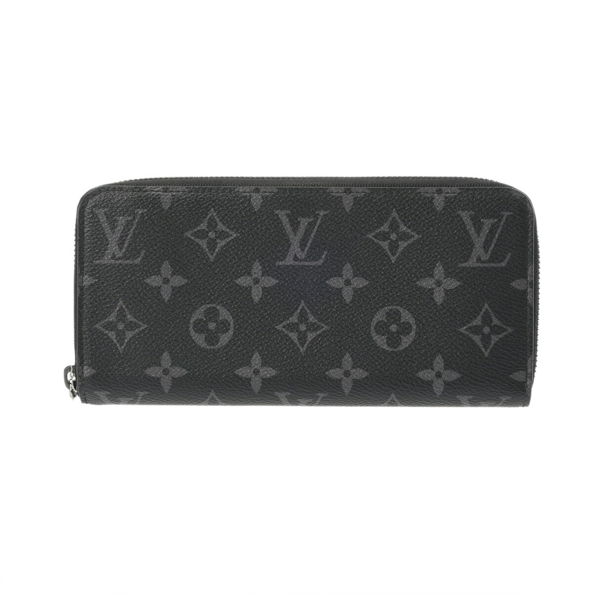 【～4/17 最大5万円クーポン】ルイ ヴィトン LOUIS VUITTON モノグラムエクリプス ジッピーウォレット ホリゾンタル ノワール M11611 モノグラムキャンバス メンズ 長財布 ルイ ヴィトン 財布 ブランド 【ローン48回払い無金利】【中古】