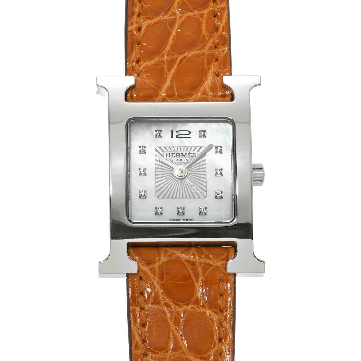 楽天市場】【ウォッチ】HERMES エルメス ウィンザー デイト アイボリー