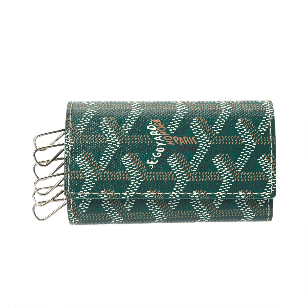 楽天市場】【P3倍】GOYARD ゴヤール キーケース 6連 ヘリンボーン 柄