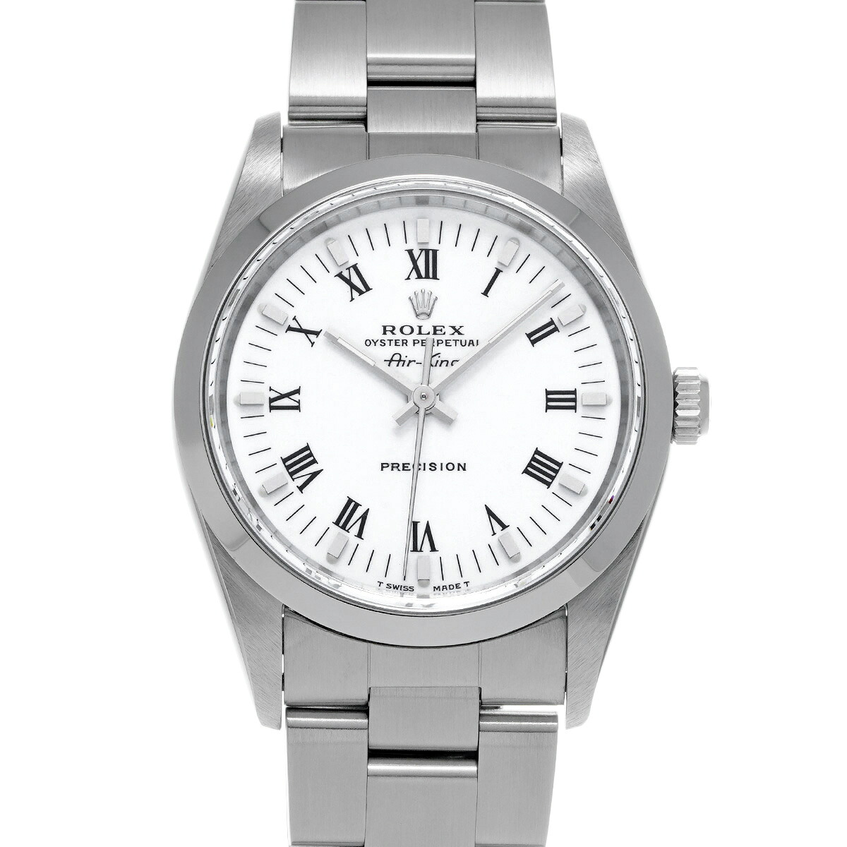 ロレックス ROLEX エアキング 14000 S番(1994年頃製造) ホワイト メンズ 腕時計 ロレックス 時計 高級腕時計 ブランド 【ローン48回払い無金利】【中古】