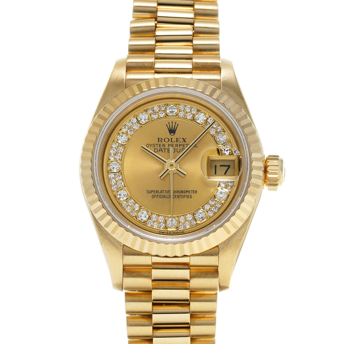 楽天市場】【ウォッチ】ROLEX ロレックス デイトジャスト ゴールド文字