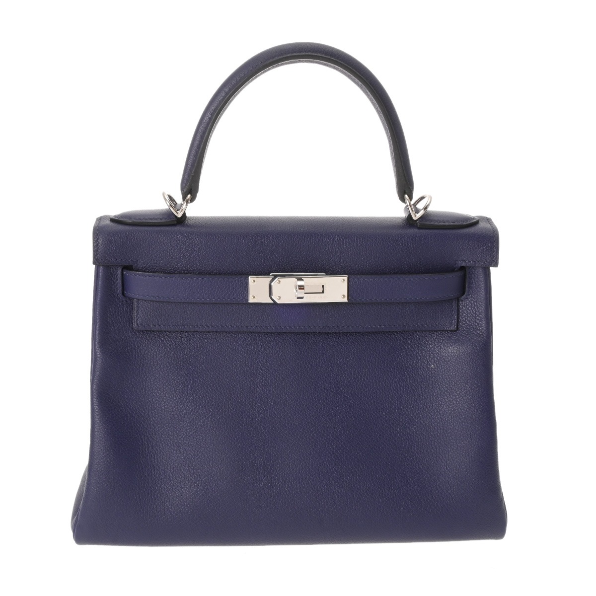 【～4/10 最大5万円クーポン】エルメス HERMES ケリー 28 内縫い ヴェルソ ブルーアンクル/ブルーゼリージュ エヴァーカラー レディース ハンドバッグ エルメス バッグ バック ブランド 【ローン48回払い無金利】【中古】