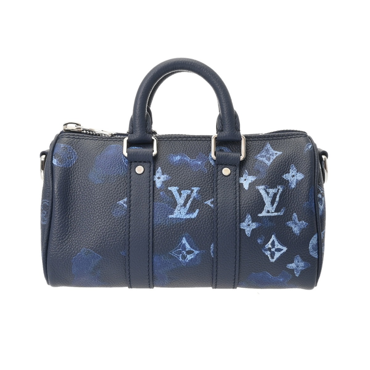 ルイ ヴィトン LOUIS VUITTON モノグラムウォーターカラー キーポルXS ブルー M80842 モノグラムキャンバス レディース ハンドバッグ ヴィトンバッグ バック ブランド 【ローン48回払い無金利】【中古】 158,900円