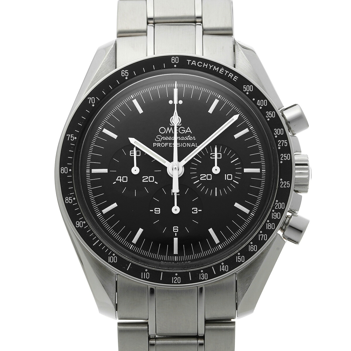 【～4/10 最大5万円クーポン】オメガ OMEGA スピードマスター ムーンウォッチ プロフェッショナル 3570.50 ブラック メンズ 腕時計 オメガ 時計 高級腕時計 ブランド 【ローン48回払い無金利】【中古】