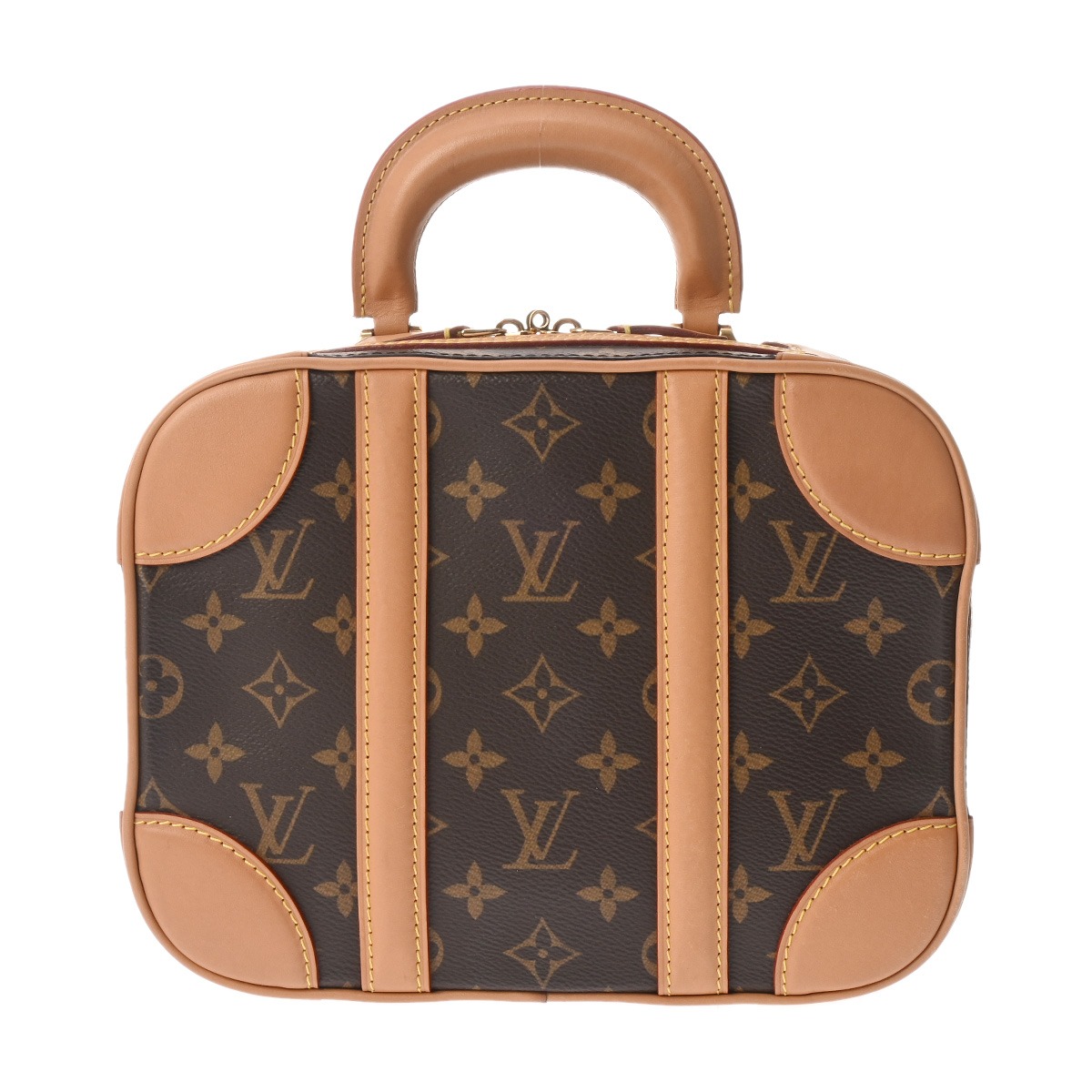 【～4/10 最大5万円クーポン】ルイ ヴィトン LOUIS VUITTON モノグラム ヴァリゼット ブラウン M44581 モノグラムキャンバス レディース ハンドバッグ ヴィトンバッグ バック ブランド 【ローン48回払い無金利】【中古】