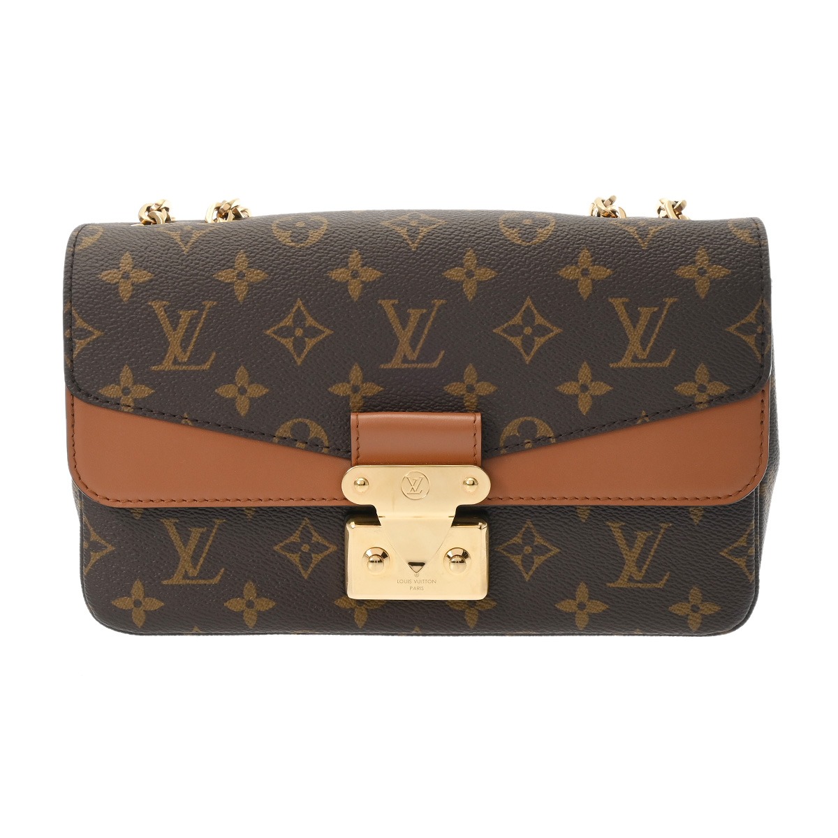 【～4/10 最大5万円クーポン】ルイ ヴィトン LOUIS VUITTON モノグラム マルソー ブラウン M46127 モノグラムキャンバス ユニセックス ショルダーバッグ ヴィトンバッグ バック ブランド 【ローン48回払い無金利】【中古】