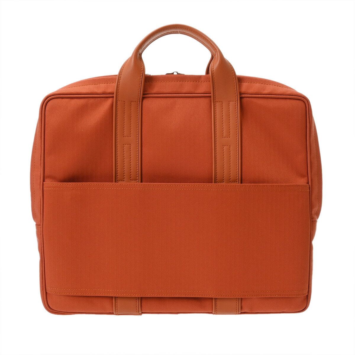 【～4/17 最大5万円クーポン】エルメス HERMES アカプルコ オレンジ トワルシェブロン/ヴォーグミ ユニセックス ハンドバッグ エルメス バッグ バック ブランド 【ローン48回払い無金利】【中古】