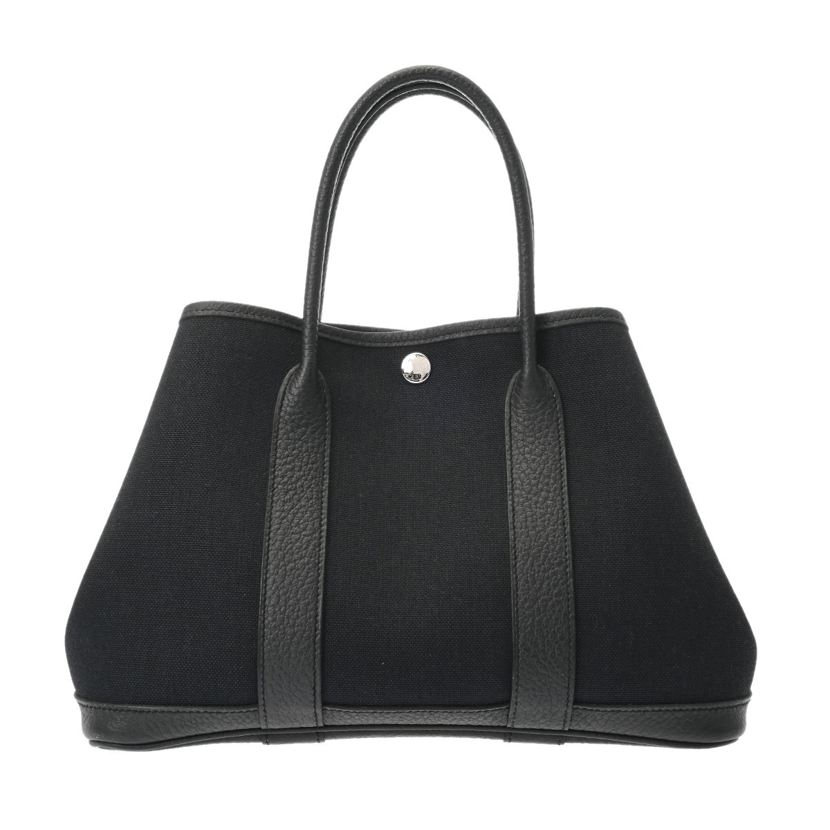 エルメス HERMES ガーデンパーティ TPM ブラック ネゴンダ/トワルミリタリー レディース ハンドバッグ エルメス バッグ バック ブランド 【ローン48回払い無金利】【中古】