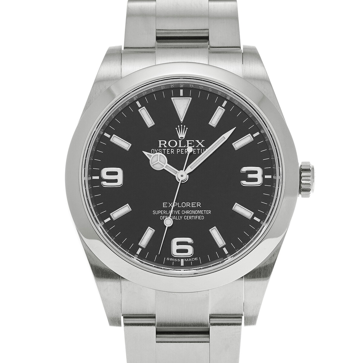 【～4/10 最大5万円クーポン】ロレックス ROLEX エクスプローラー 214270 ブラック メンズ 腕時計 ロレックス 時計 高級腕時計 ブランド 【ローン48回払い無金利】【中古】