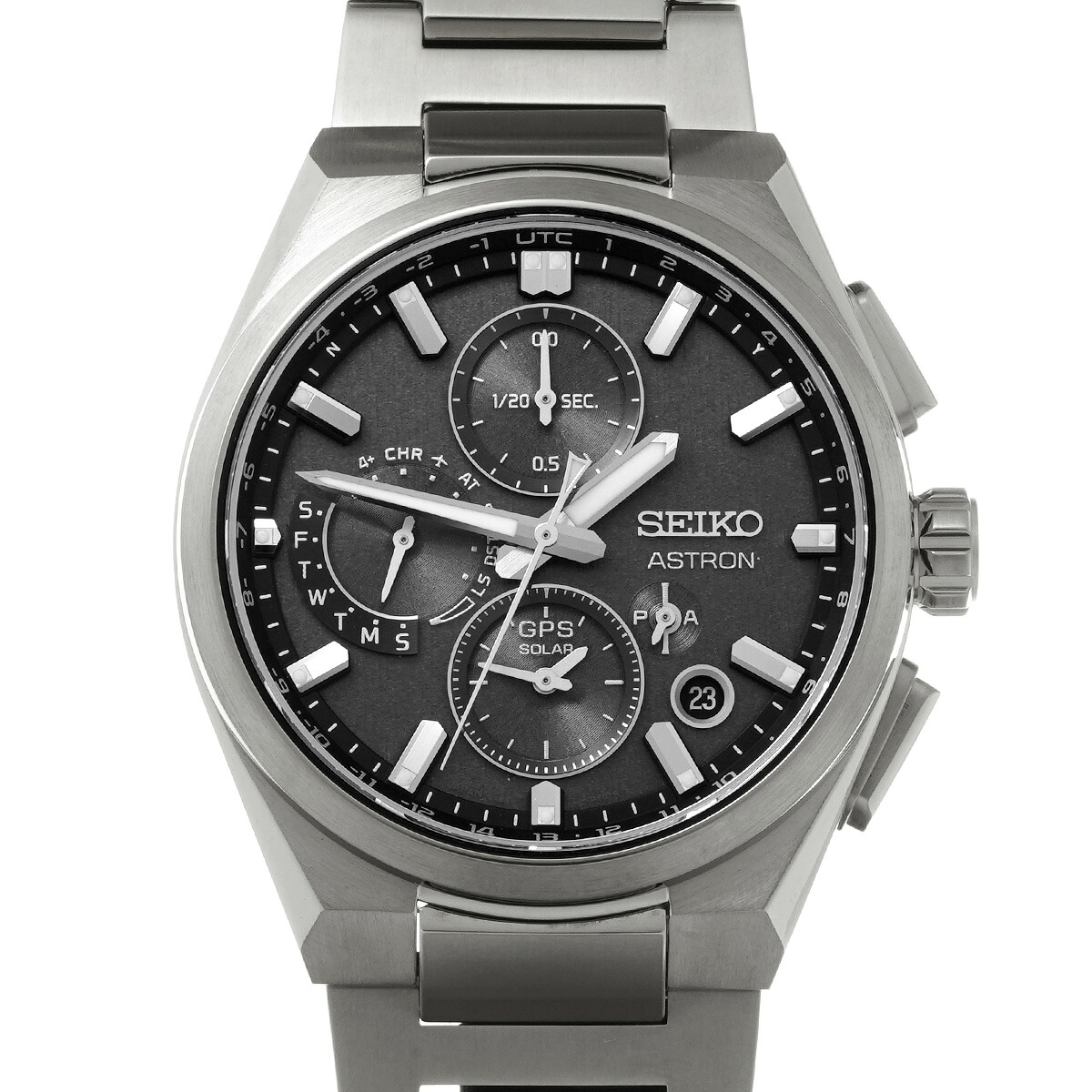 【～4/17 最大5万円クーポン】セイコー SEIKO アストロン ネクスター SBXC163 ブラック メンズ 腕時計 セイコー 時計 高級腕時計 ブランド 【ローン48回払い無金利】【中古】