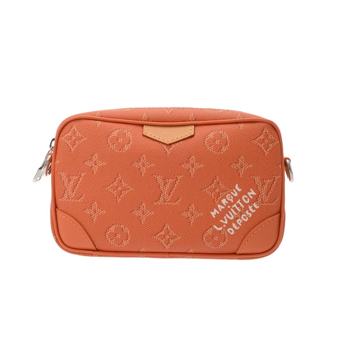 【～7/26 最大5万円クーポン】ルイ ヴィトン LOUIS VUITTON モノグラムヘリテージ トロカデロ ウェアラブル ウォレット キャラメル M26825 モノグラムヘリテージキャンバス メンズ ショルダーバッグ ヴィトンバッグ バック ブランド 【ローン48回払い無金利】【中古】｜ウォッチニアン ブランド品専門店