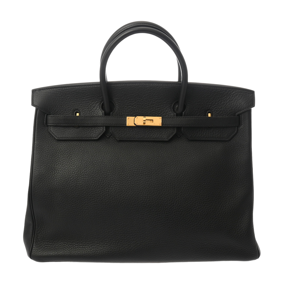【～4/17 最大5万円クーポン】エルメス HERMES バーキン 40 ブラック トゴ ユニセックス ハンドバッグ エルメス バッグ バック ブランド 【ローン48回払い無金利】【中古】