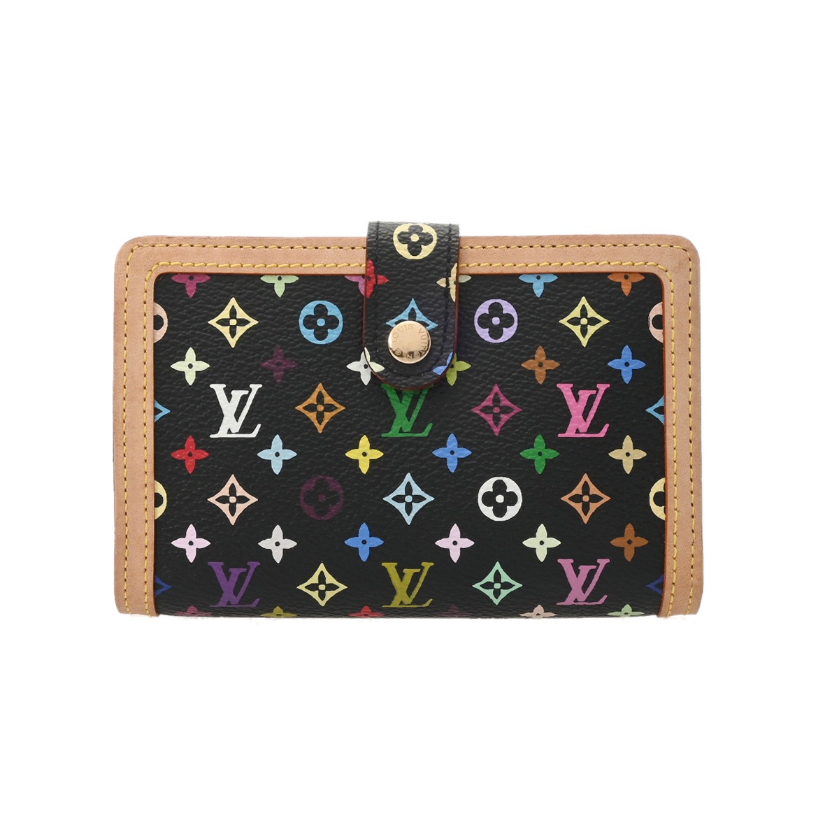 【~7/26 最大5万円クーポン】ルイ ヴィトン LOUIS VUITTON マルチカラー ポルトフォイユヴィエノワ ノワール M92988 モノグラムマルチカラー レディース 二つ折り財布 ルイ ヴィトン 財布 ブランド 【ローン48回払い無金利】【中古】|ウォッチニアン ブランド品専門店