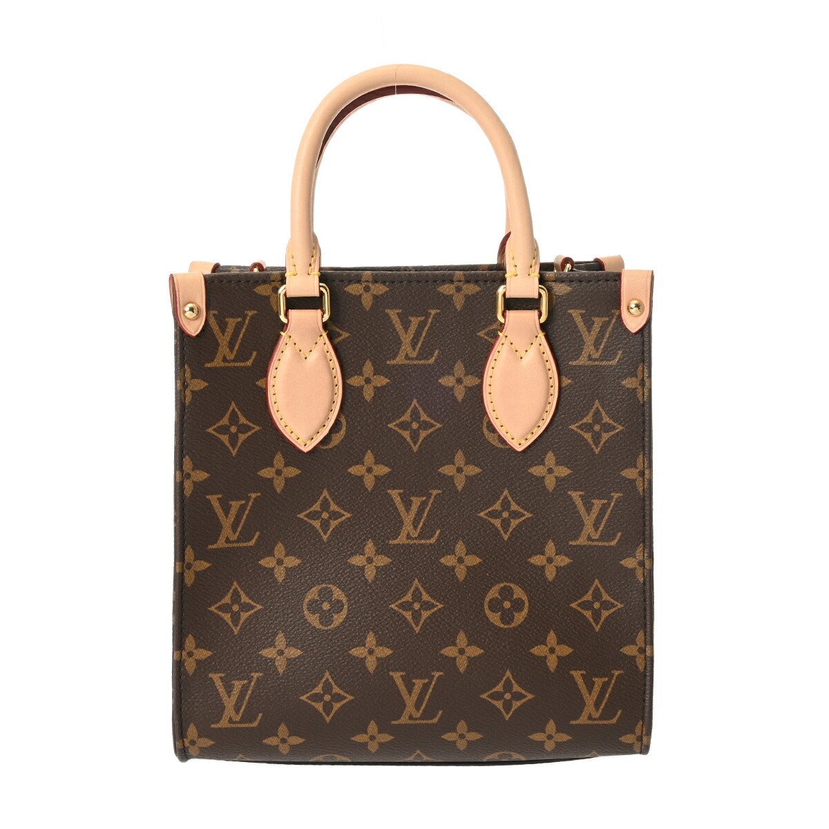 【～7/26 最大5万円クーポン】ルイ ヴィトン LOUIS VUITTON モノグラム サックプラBB ブラウン M46265 モノグラムキャンバス レディース トートバッグ ヴィトンバッグ バック ブランド 【ローン48回払い無金利】【中古】｜ウォッチニアン ブランド品専門店