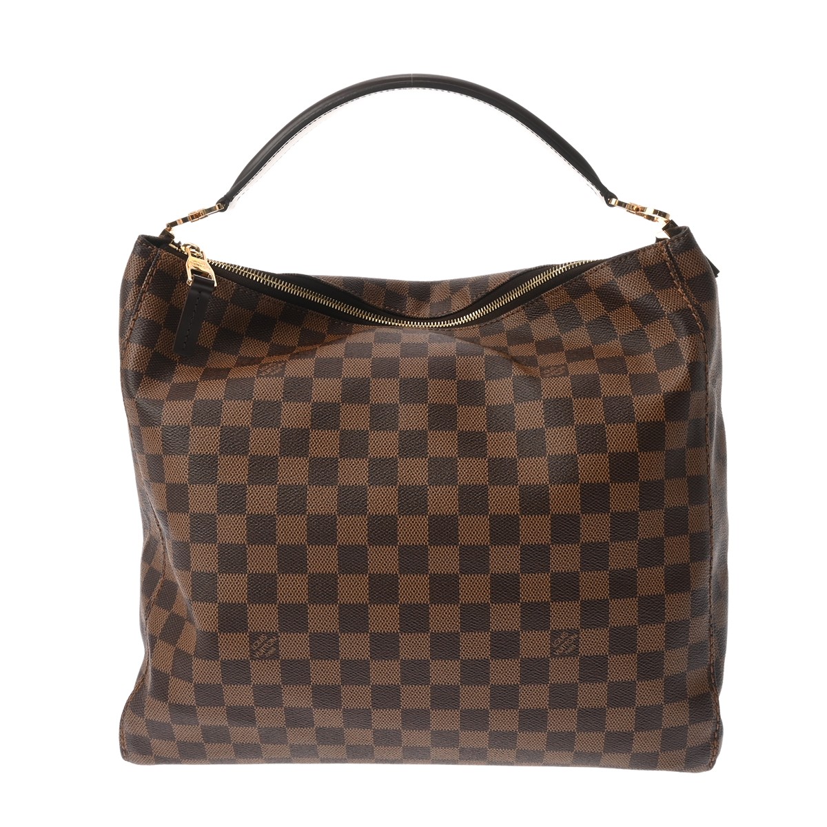 【～4/10 最大5万円クーポン】ルイ ヴィトン LOUIS VUITTON ダミエ ポートベロー PM ワンショルダー ブラウン N41184 ダミエキャンバス レディース ショルダーバッグ ヴィトンバッグ バック ブランド 【ローン48回払い無金利】【中古】