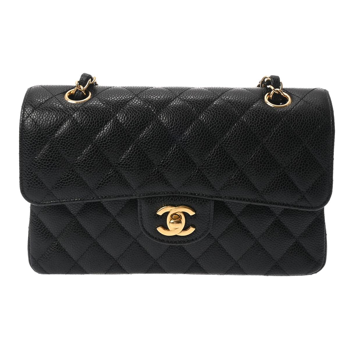 【～4/17 最大5万円クーポン】シャネル CHANEL マトラッセ クラシックスモールハンドバッグ ブラック A01113 グレインドカーフスキン レディース ショルダーバッグ chanel シャネル バッグ バック ブランド 【ローン48回払い無金利】【中古】