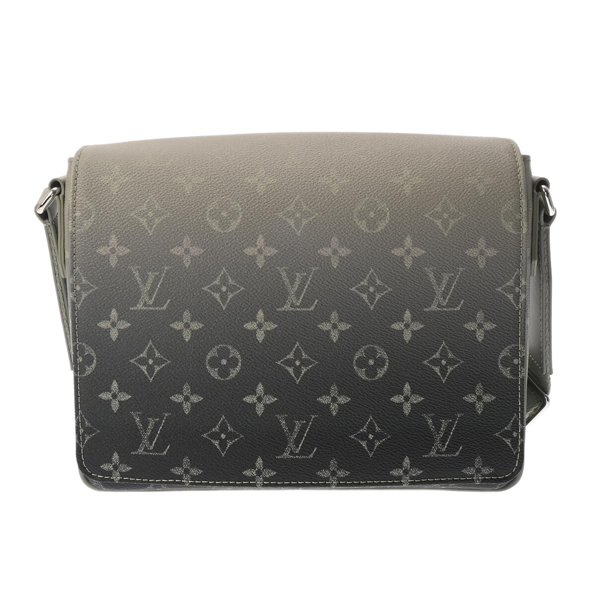 【～4/10 最大5万円クーポン】ルイ ヴィトン LOUIS VUITTON モノグラムグラディエント ディストリクト PM NV3 カーキ M11593 モノグラムグラディエントキャンバス メンズ メッセンジャーバッグ ヴィトンバッグ バック ブランド 【ローン48回払い無金利】【未使用】