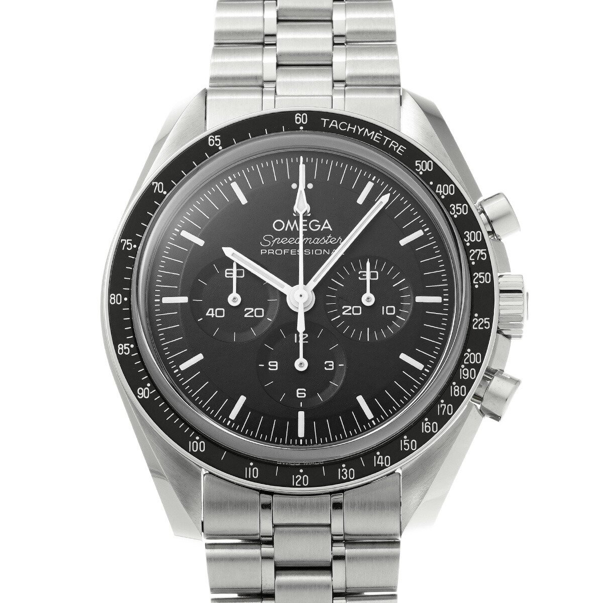【～4/10 最大5万円クーポン】オメガ OMEGA スピードマスター ムーンウォッチ プロフェッショナル コーアクシャル マスタークロノメーター 310.30.42.50.01.002 ブラック メンズ 腕時計 オメガ 時計 高級腕時計 ブランド 【ローン48回払い無金利】【中古】 467,200円
