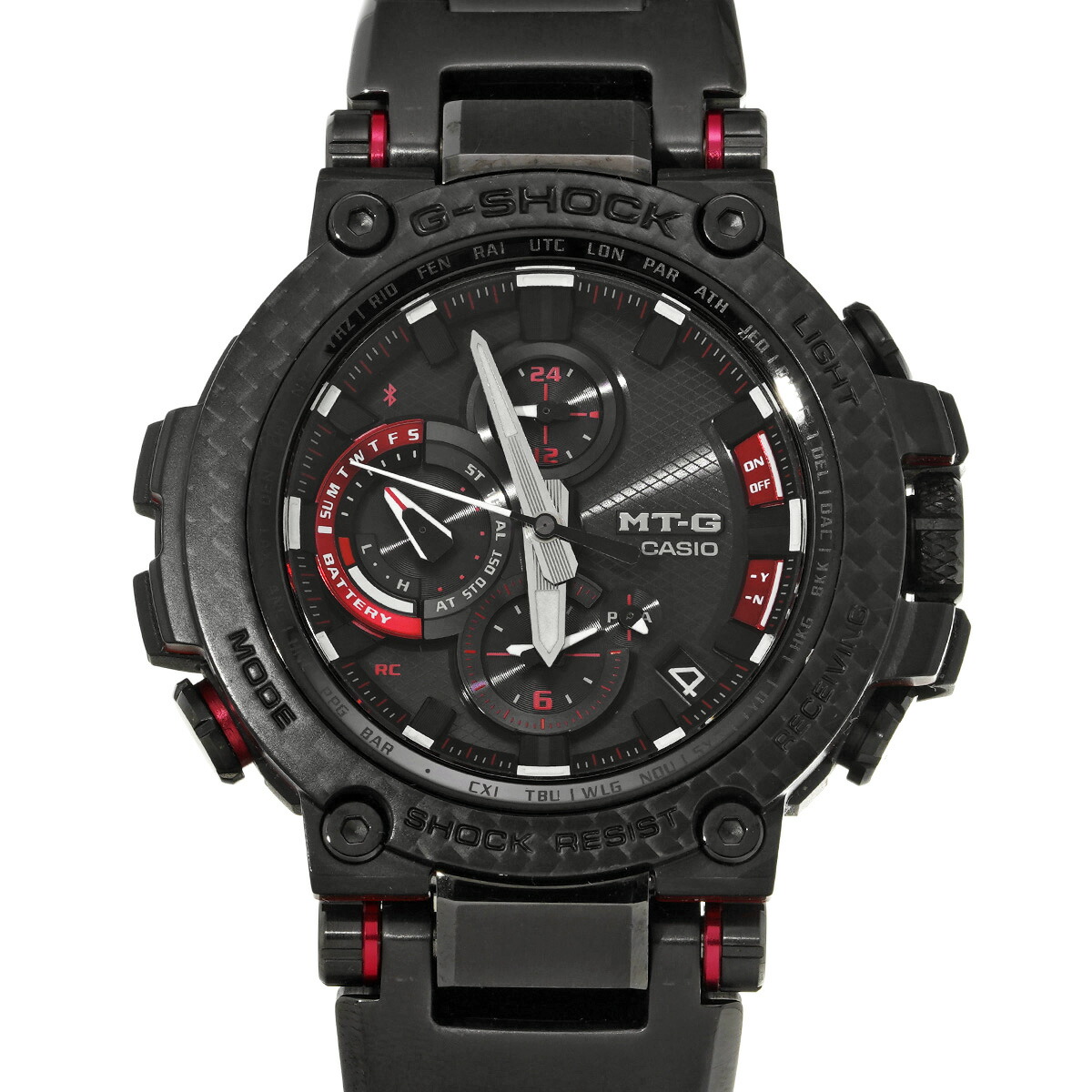 【～4/10 最大5万円クーポン】カシオ CASIO G-SHOCK MTG-B1000シリーズ MTG-B1000XBD-1AJF ブラック メンズ 腕時計 カシオ 時計 高級腕時計 ブランド 【ローン48回払い無金利】【中古】