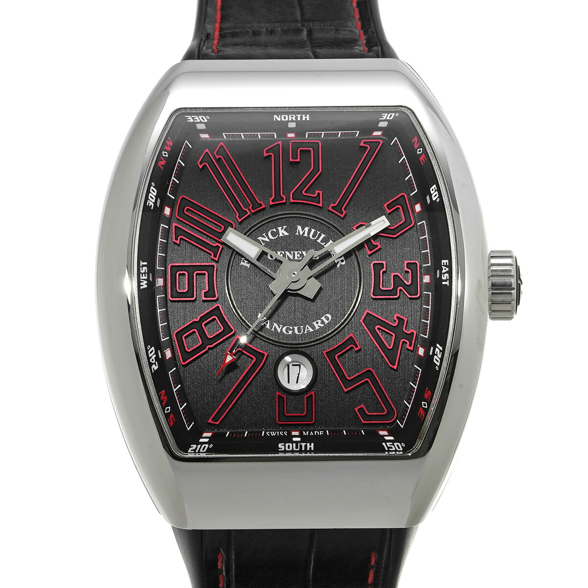 フランクミュラー FRANCK MULLER ヴァンガード V45SCDTJ ACNR ブラック メンズ 腕時計 フランクミュラー 時計 高級腕時計 ブランド 【ローン48回払い無金利】【中古】
