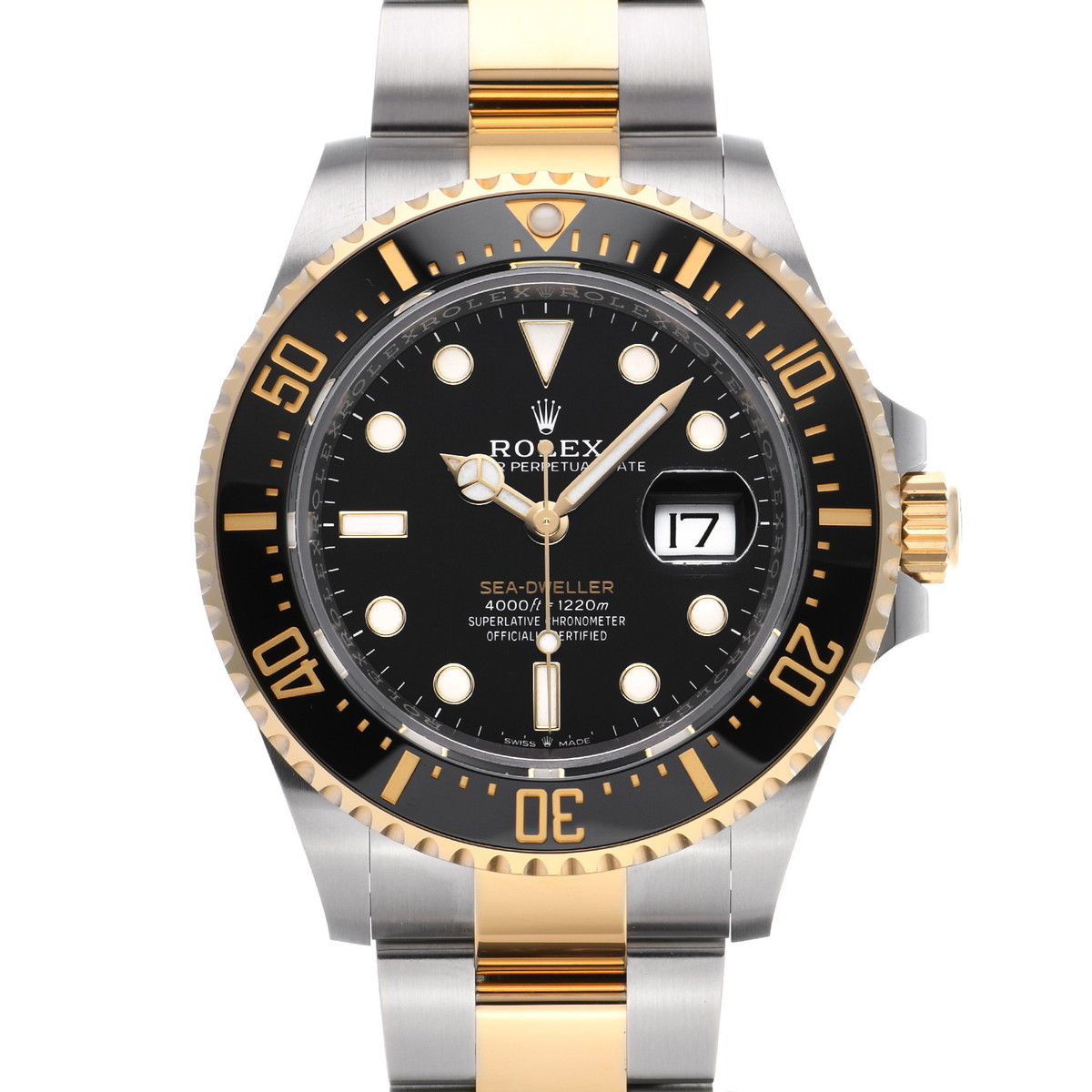 ロレックス ROLEX シードゥエラー 126603 ブラック メンズ 腕時計 ロレックス 時計 高級腕時計 ブランド 【ローン48回払い無金利】【中古】