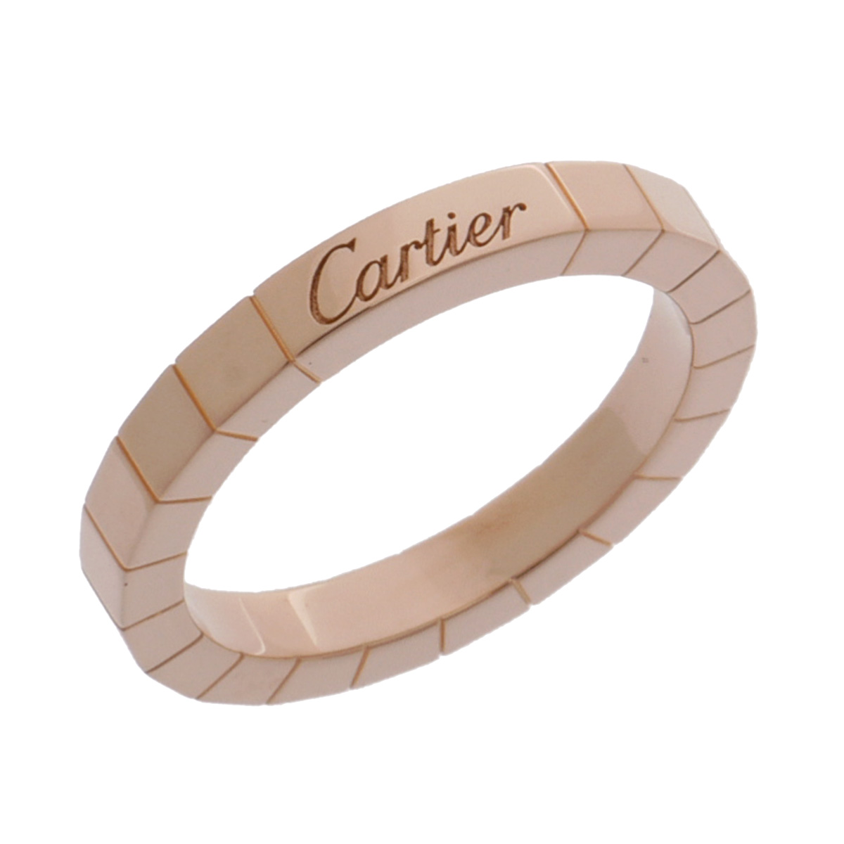 【～4/10 最大5万円クーポン】カルティエ CARTIER ラニエール リング #54 B4048354 K18ピンクゴールド PG レディース リング・指輪 カルティエ 【ローン48回払い無金利】【中古】