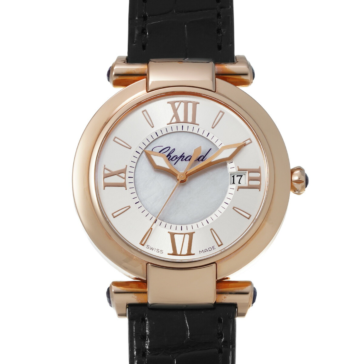 【～4/10 最大5万円クーポン】ショパール Chopard インペリアーレ 384221-5001 ホワイトシェル レディース 腕時計 ショパール 時計 高級腕時計 ブランド 【ローン48回払い無金利】【中古】